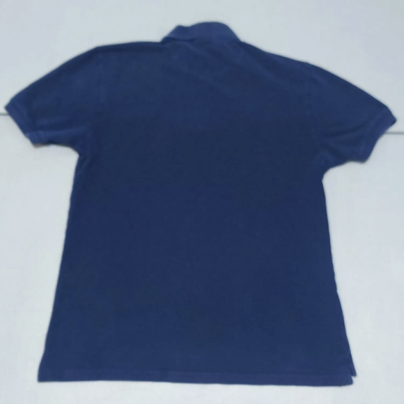 Lacoste Polo Shirt Men's Medium (5) Short Sleeve Blue 100% Cotton Collared - Picture 2 of 10